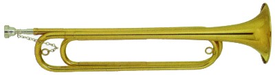 K&H 1201 Es-Kavallerie-Trompete, Messing lackiert