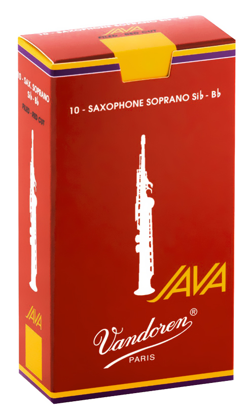 Vandoren Java filed RED Sopran-Saxophon 2 1/2