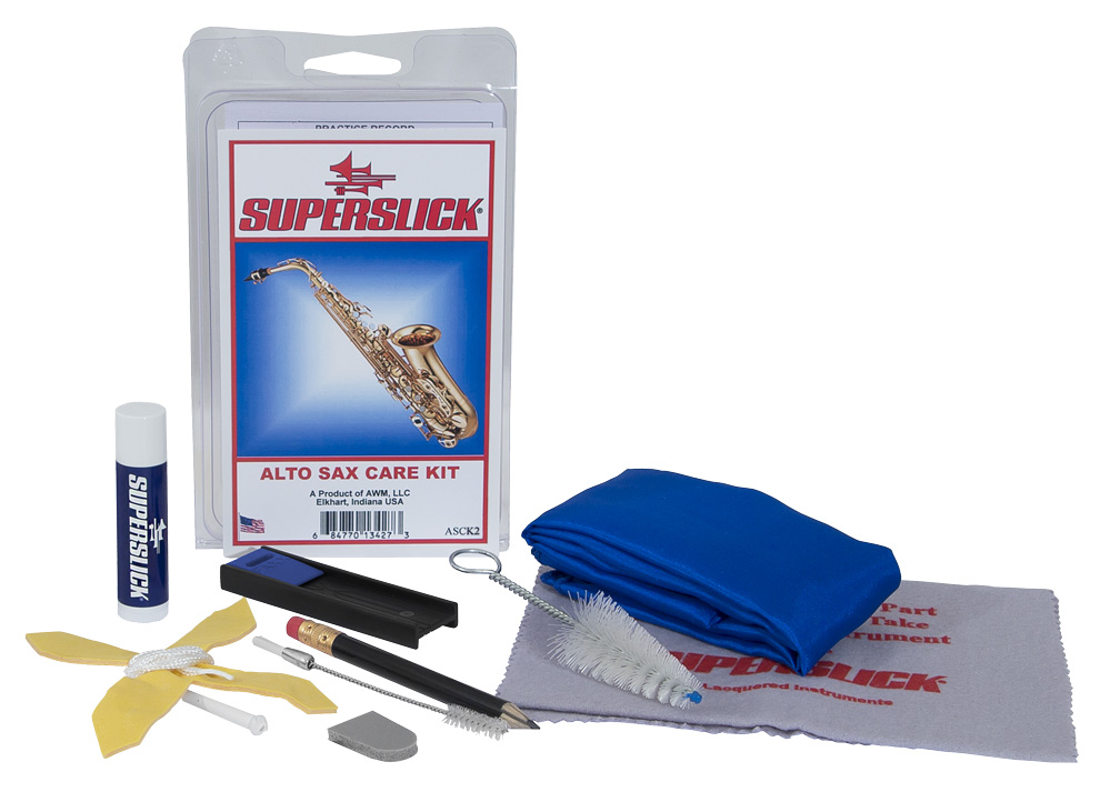 Superslick ASCK 2 Care Kit Altsaxophon