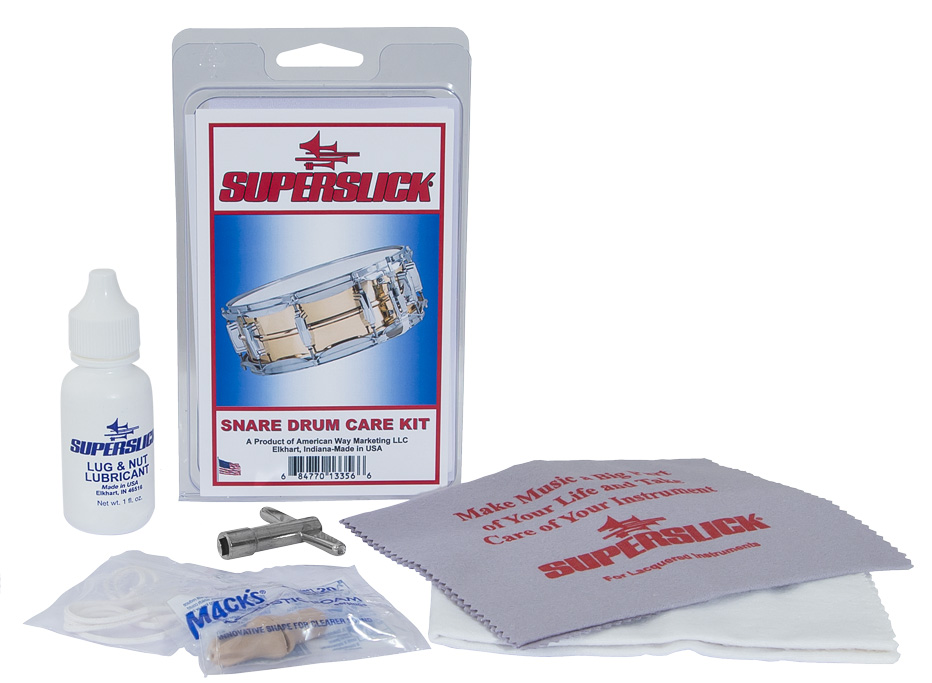 Superslick SNDRCK Care Kit Snare Drum