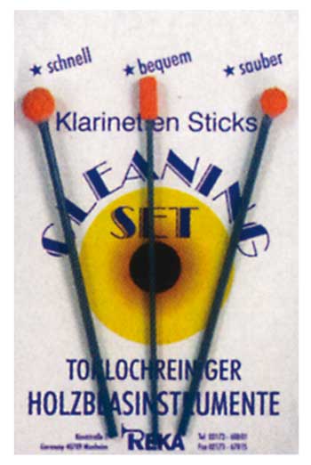 Reka Klarinetten Sticks/Tonloch-Reinigungs-Set