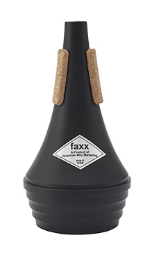 FAXX Trompetendämpfer Straight Mute, Black Polymer