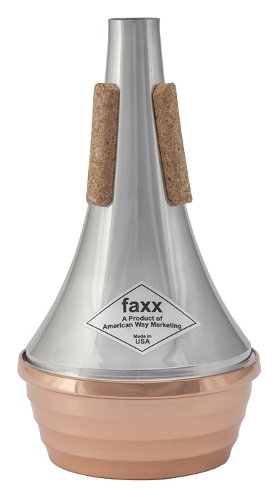 FAXX Trompetendämpfer Straight Mute, Alu/Kupfer