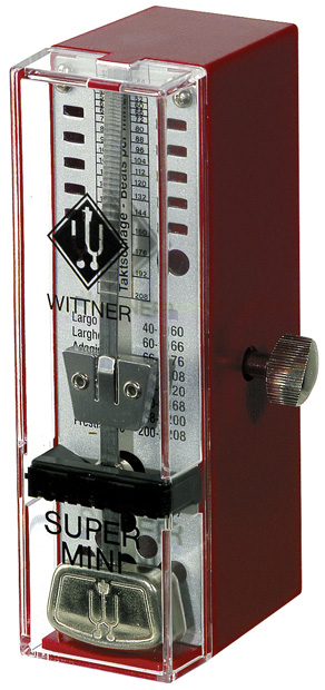 Wittner 884051 Taktell Super-Mini rubinrot