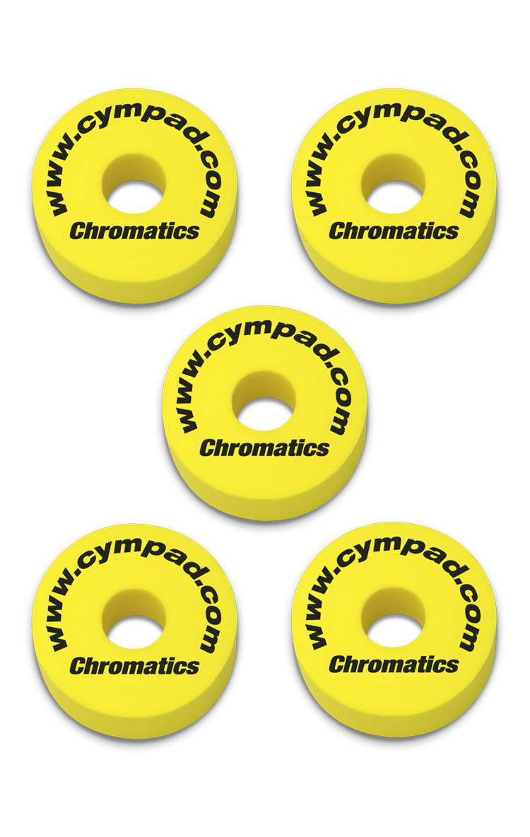 Cympad Chromatics Set Ø 40/15mm Gelb (5 Stk.)
