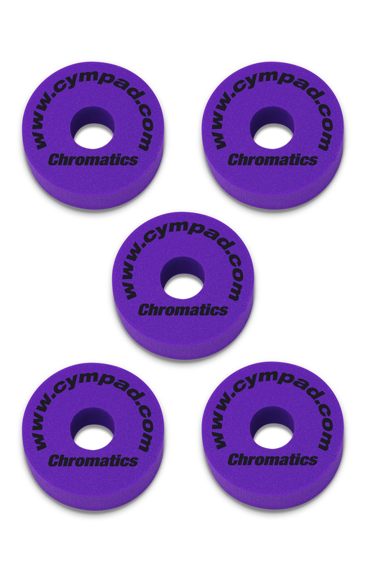 Cympad Chromatics Set Ø 40/15mm Purple (5 Stk.)