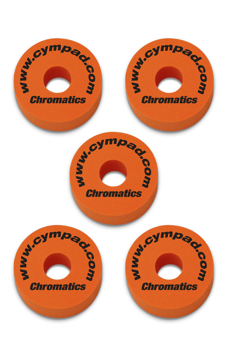 Cympad Chromatics Set Ø 40/15mm Orange (5 Stk.)