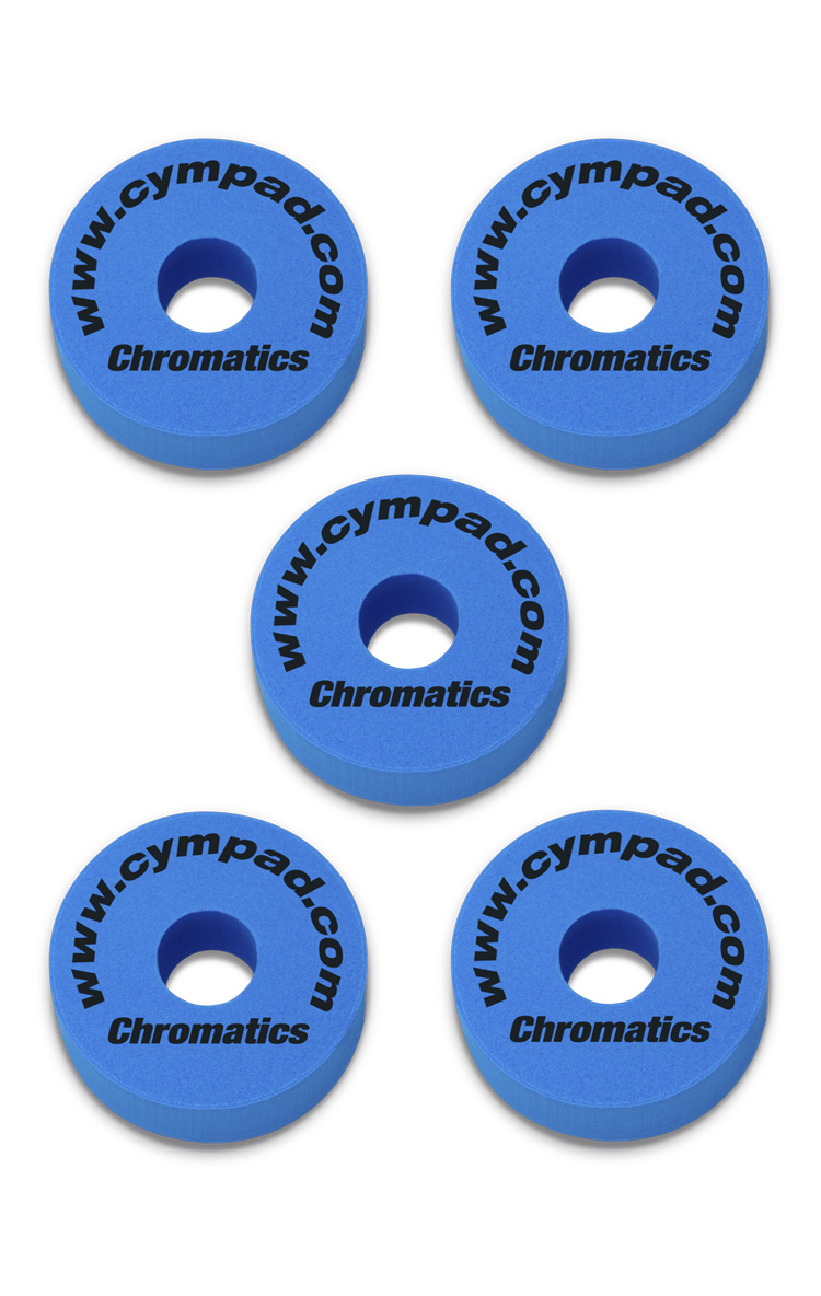 Cympad Chromatics Set Ø 40/15mm Blue (5 Stk.)
