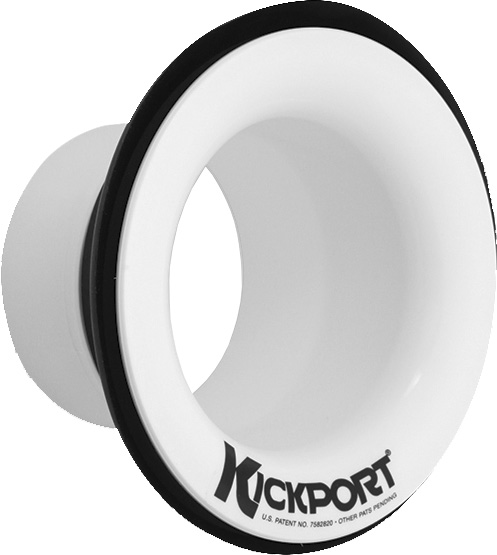 KickPort KP2-WH Bass Drum Sub-Booster, white