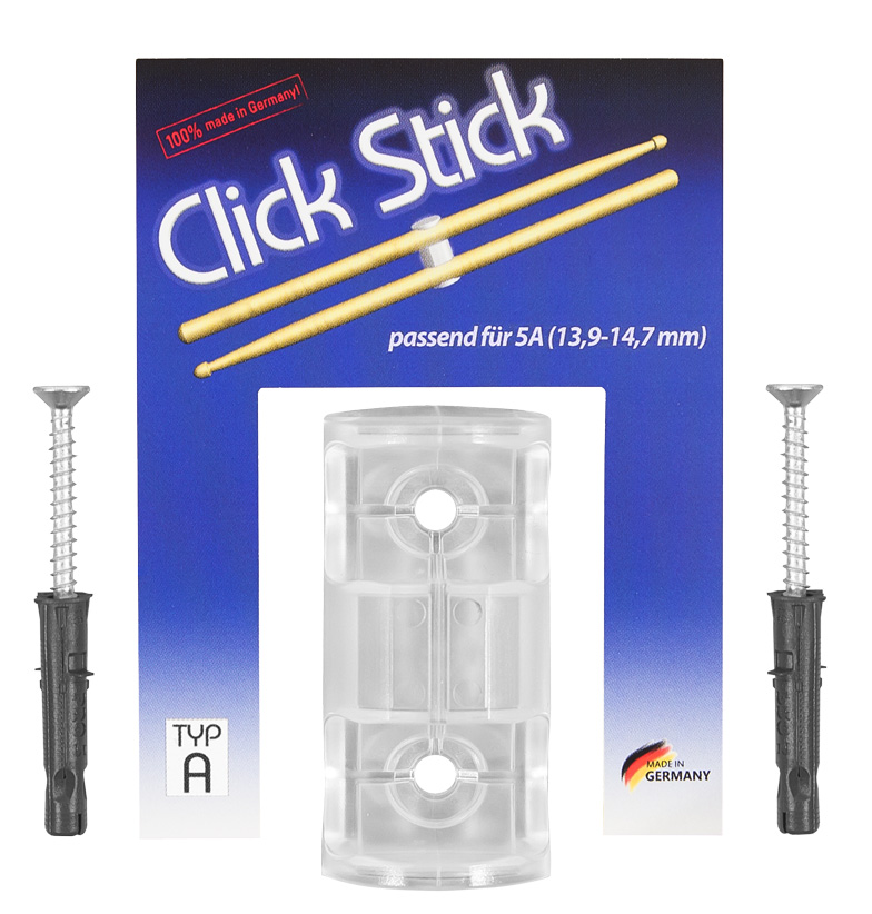 Click Stick Wandhalter A clear 5A (13,9-14,7mm)