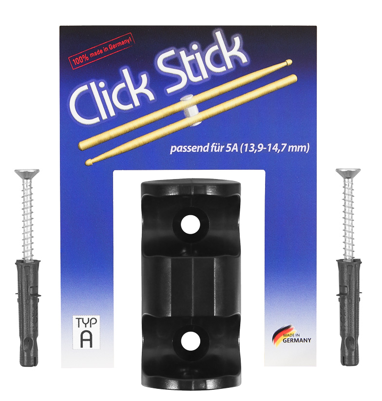 Click Stick Wandhalter A black 5A (13,9-14,7mm)