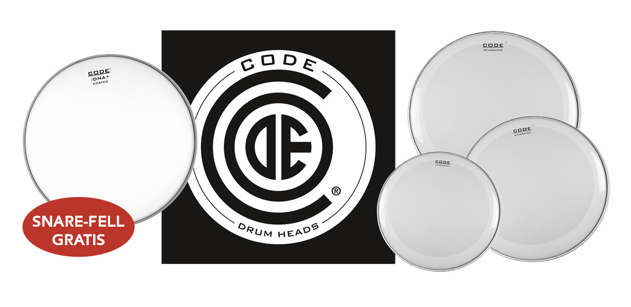 Code Drumhead Generator Clear Set Fusion