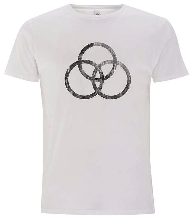 John Bonham T-Shirt WORN SYMBOL - White XL