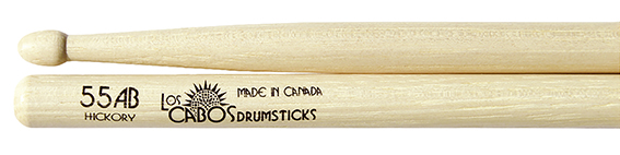 Los Cabos White Hickory 55AB Drumsticks