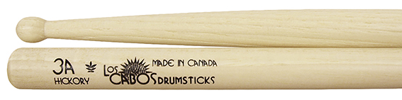 Los Cabos White Hickory 3A Drumsticks