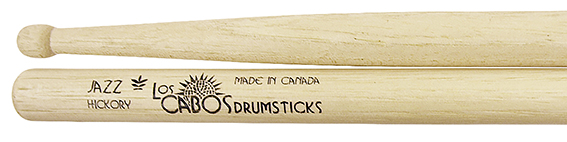 Los Cabos White Hickory Jazz Drumsticks