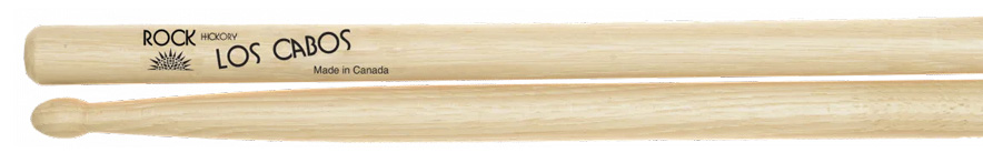 Los Cabos White Hickory Rock Drumsticks