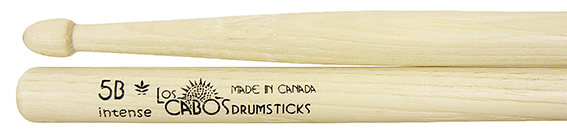 Los Cabos White Hickory 5B INTENSE Drumsticks