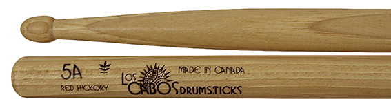 Los Cabos RED Hickory 5A Drumsticks