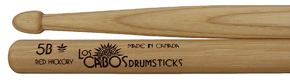 Los Cabos RED Hickory 5B Drumsticks