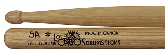 Los Cabos RED Hickory 5A INTENSE Drumsticks