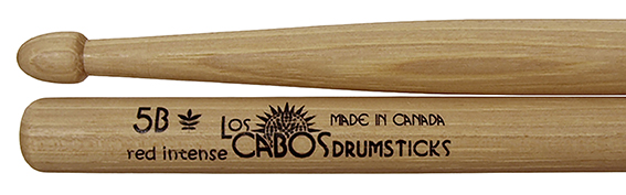 Los Cabos RED Hickory 5B INTENSE Drumsticks