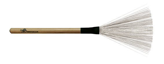Los Cabos Red Hickory Wire Brush / Jazzbesen