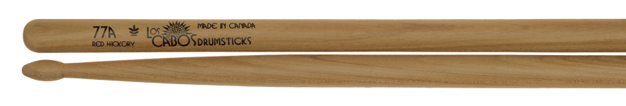 Los Cabos RED Hickory 77A Drumsticks